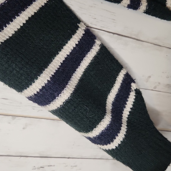 🎅American Eagle Outfitters Black Textured Sweater Oversized Small - Picture 5 of 7